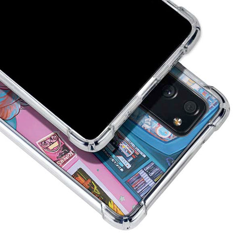 Pink Hair Anime Gamer Girl by Ivy Dolamore Galaxy S20 FE Clear Case